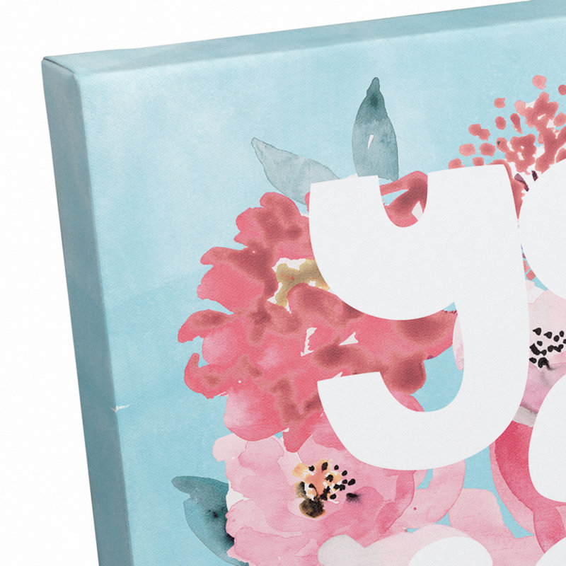 Art floral sur toile Lemanski