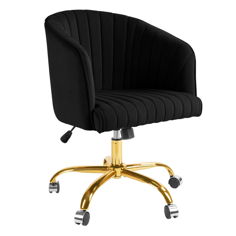 Chaise de bureau Caleia, Noir
