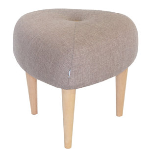 Solid + Manufactured Wood Accent Stool