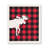 Set Of 2 Buffalo Check Moose Dishcloth