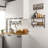 Asem 2 Piece Paulownia Tiered Shelf