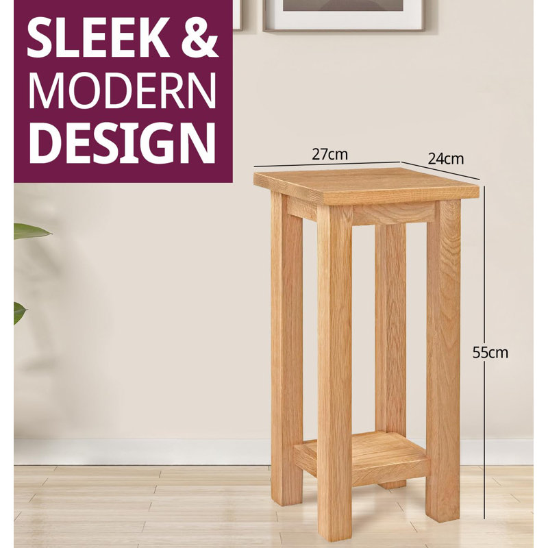 Edward Solid Wood End Table
