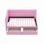 Lit plateforme tapissier simple avec ports USB et ceinture à DEL, avec 2 tiroirs-131646837