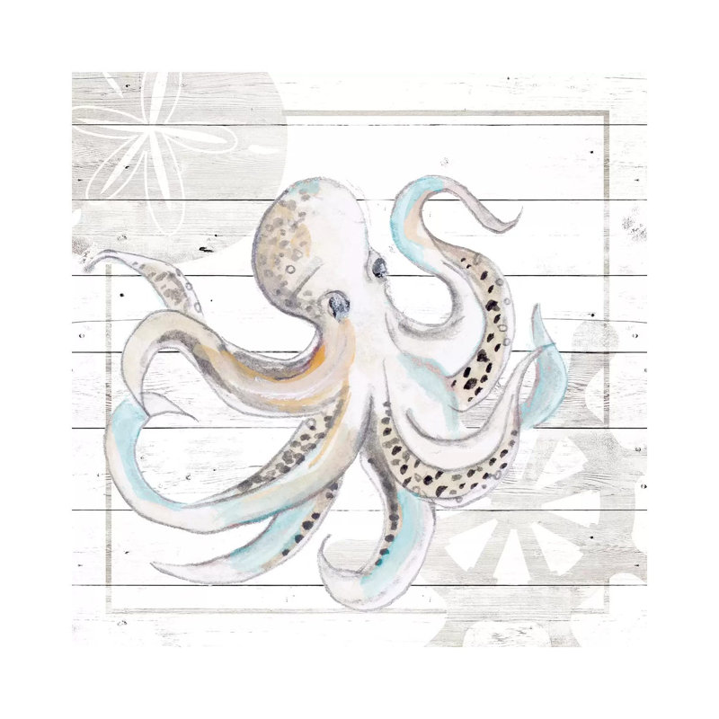Explore Nautical V by Patricia Pinto - Wrapped Canvas Gallery-Wrapped Canvas Giclée, 45.72 cm H x 45.72 cm W x 3.175 cm D