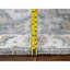 Tapis de couloir gris en laine noué à la main 2 pi 8 po x 27 pi 9 po ACB34B1AF965426699257A6BED8F24CF