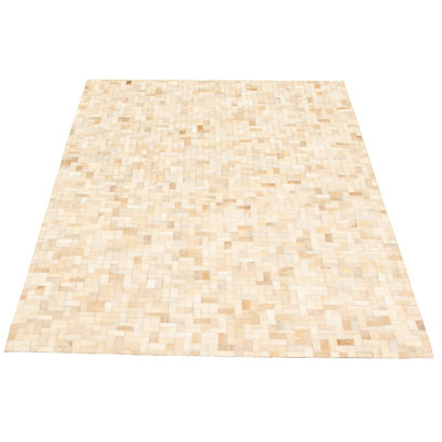 Cowhide Patchwork Indoor Rug
