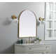 Sabine Arch Metal Wall Mirror