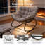 Chaise berçante d'extérieur Modern Rattan-308761325