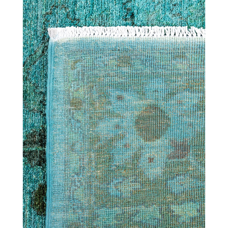 Overyed One-of-a-Kind Rectangle 4'9" X 6'3" Hand Knotted Area Rug