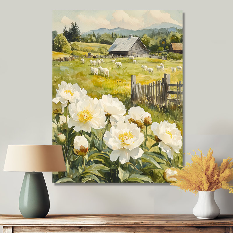 Dolina - Floral Wall Art Prints, Ne s'applique pas, Toile tendue, H 20 po x l 12 po