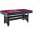 6-Ft Pool Table With Table Tennis Top - Black With Red Felt-103301773