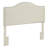 Zoe Cream Faux Leather Queen/Full Headboard