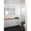 Lantz 5-Light Indoor 30"W White Wall Mount Vanity Light Bath Bar-24080771
