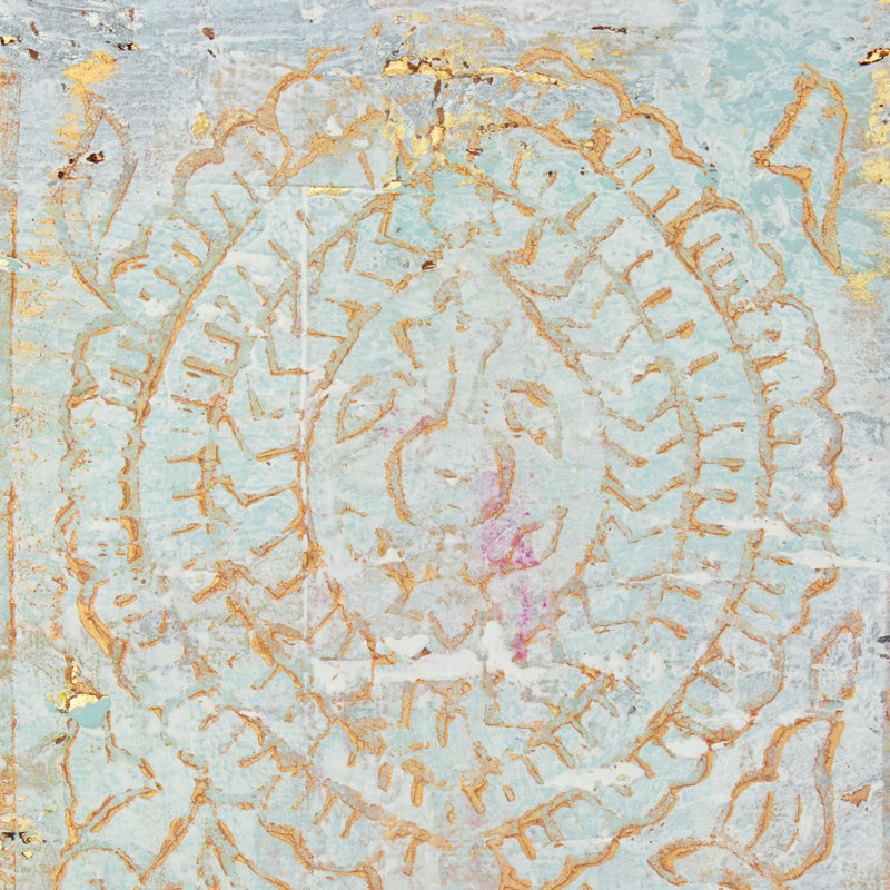 Paravent Expressionist Collage, Mind's Eye