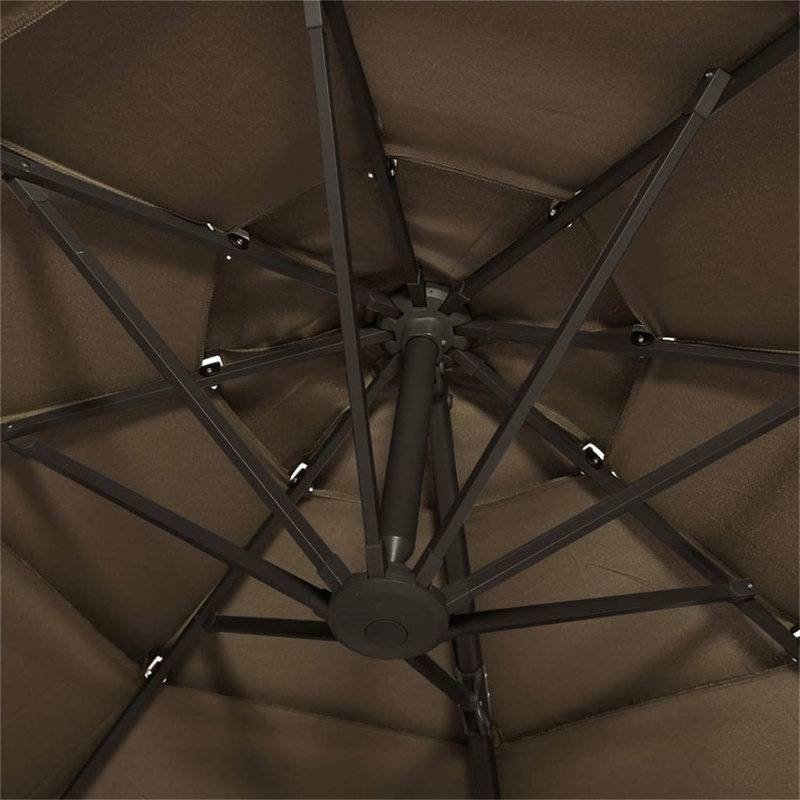 Alisson 300cm Parasol, Taupe