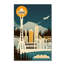 «Travel 133» par Lantern Press, impression sur toile tendue-21936518