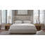 Lisbon Upholstered Wingback Bed