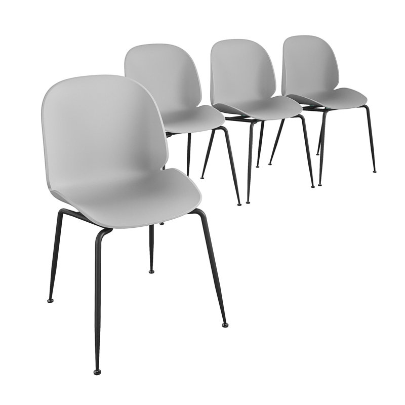 Side Chair, Light Grey