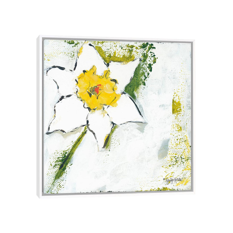 Impression, Toile blanche encadrée, H 26 po x l 26 po x P 1,5 po, Aucun mat