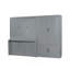 Grand lit escamotable mural avec placard
