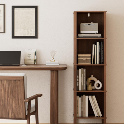 126.5cm H x 36.1cm W Standard Bookcase