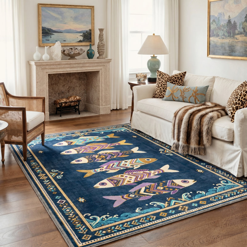Tapis Bungalow Bungalow Rose, Rectangle 9' x 12'