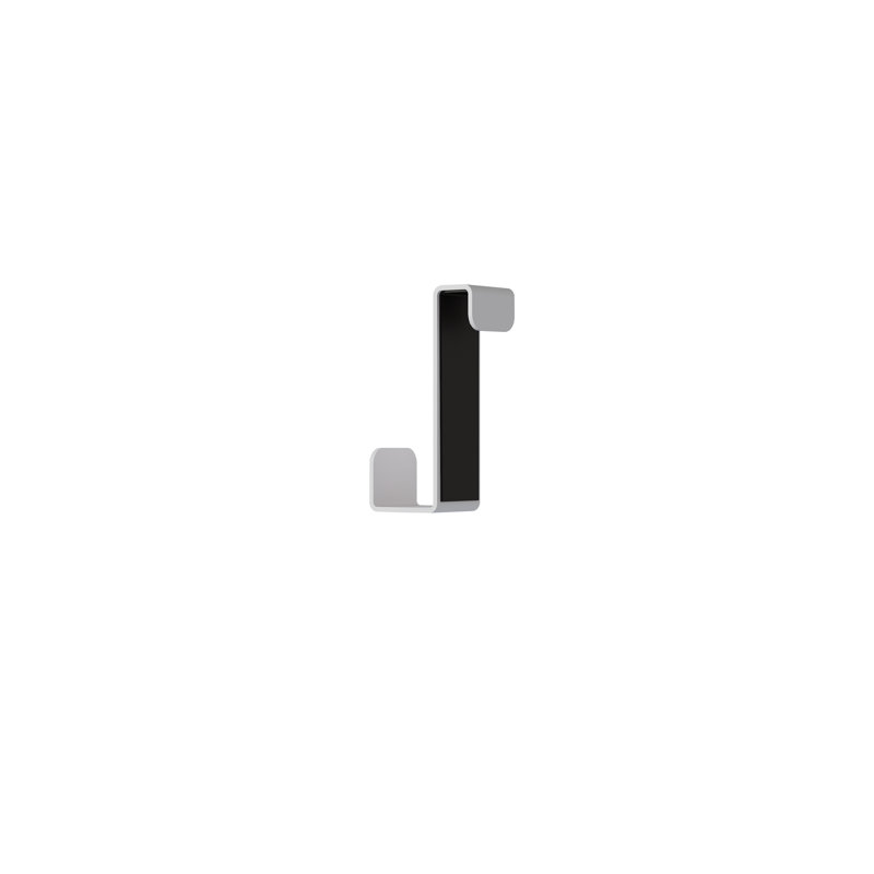 GLOSS Over-the-Door Towel Hook, White
