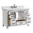Rawsonville 48'' Free Standing Single Bathroom Vanity with Quartz Top-1222680013-1176017680