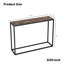 Console étroite, table de vestibule enveloppée haut de gamme