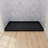 60 In. X 32 In. Black Alcove Rectangle Acrylic Bathroom Shower Pan Base With Left Hand Drain-118624756-118624758