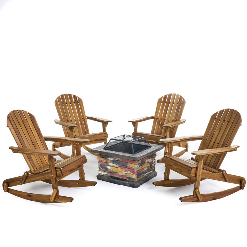 Billie 4 - Person Patio Conversation Set, Natural