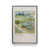 Cadre flottant en chrome poli