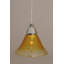 Mini-luminaire suspendu en corde avec finition en cuivre noir et verre ambré 10 po-32464180-32464200-32464173