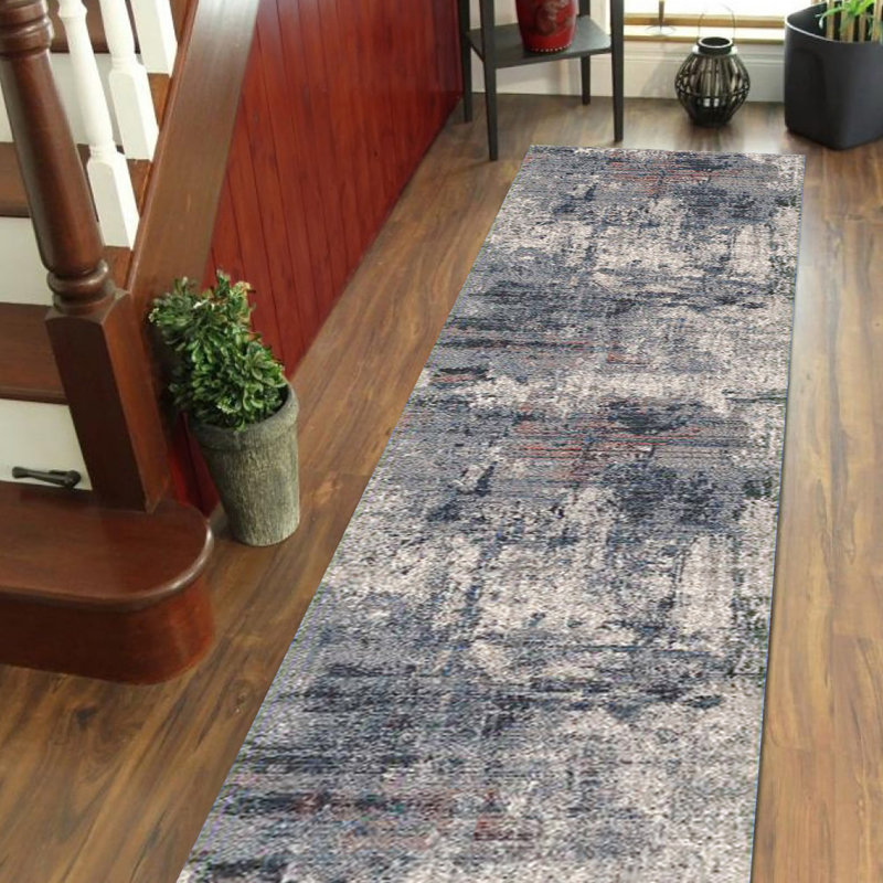 Tapis en polyester de qualité supérieure Roslyn, Tapis de couloir 2 pi 7 po x 8 pi