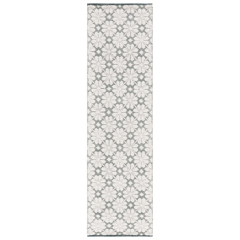 Martha Stewart Hand Woven Wool Rug, Runner 2'3" x 8'