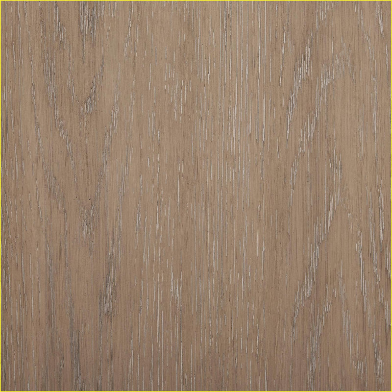 Repose-pieds avec plateau amovible - Table basse de salon gris ardoise | Base en bois de chêne | Noyer brun, Gris clair