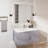 Geneva 36 in W x 22 in D Single Bath Vanity and Chrome Faucet Set-104786614-112899299