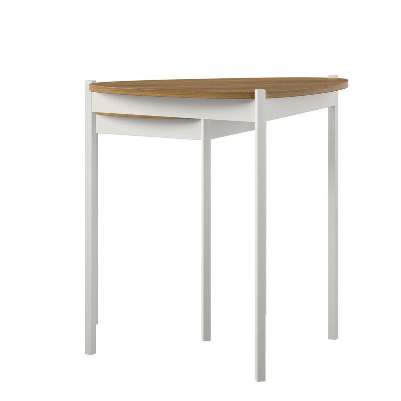 Monestime 2 Piece Nest of Tables, White
