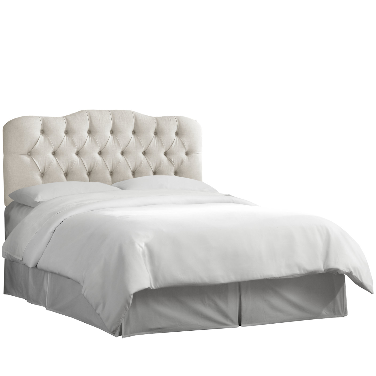 Rodan Headboard, California King, Classic Talc Linen