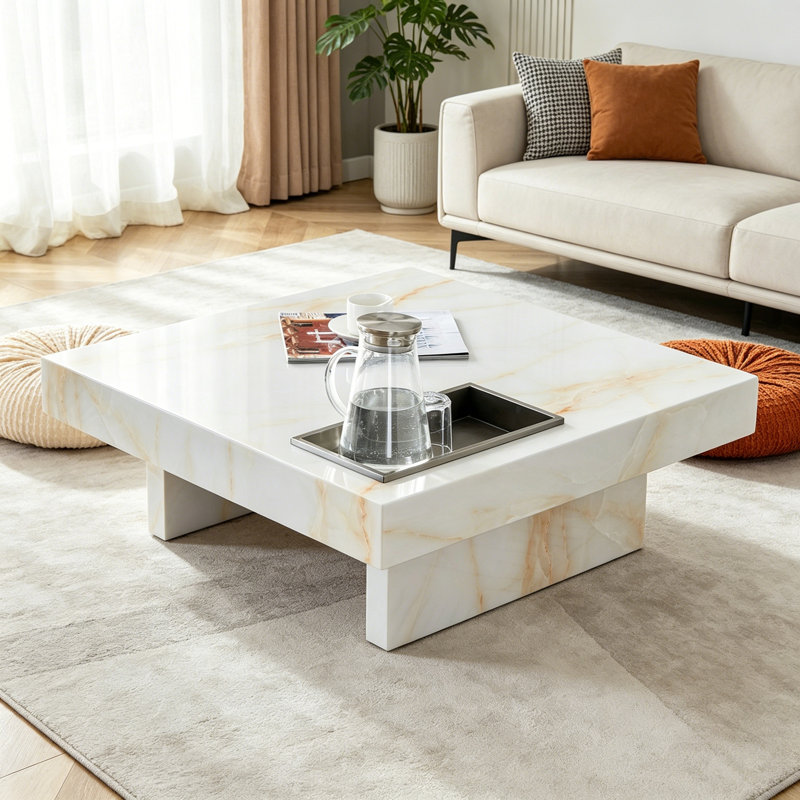 Irma with imitation marble patterns
