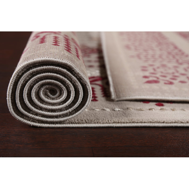 Tapis oriental géométrique transitionnel turc 3 x 5, Carré 9 pi 10 po