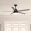 Ventilateur de plafond Wi-Fi ENERGY STAR® 60 po avec lumière DEL et télécommande portative Hunter