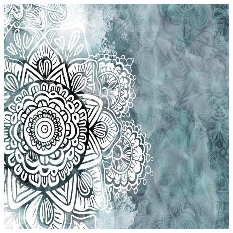 Housses de couette complexes pour art mandala, Grand lit