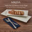Mikasa Trellis Chip Resistant Set Of 2 Platter Serving Tray, 12 And 15 Inch, White