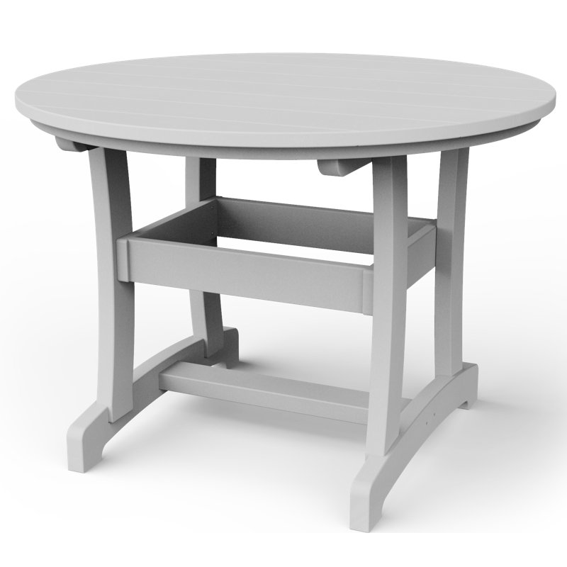 Table de salle à manger Stella, H 42 po x l 42 po x P 42 po, Blanc