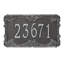 Plaque d'adresse murale 1 ligne Signature Series-716170899-716170895-716170894