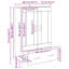 69.5cm Sideboard-122876530
