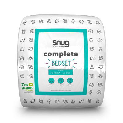 Snug Complete Bed Set Duvet and Pillow - 10.5 Tog
