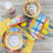 12 Piece Melamine Dinnerware Set, Service for 4