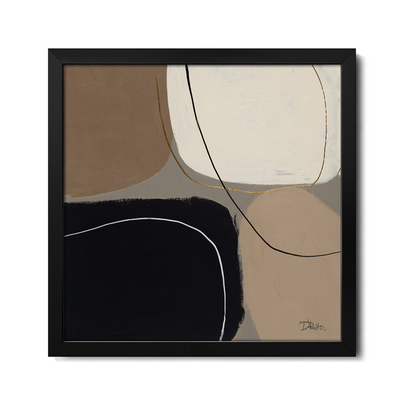 Formes simples - reproduction d'art mural - affiche de galerie, H 16 po x l 16 po